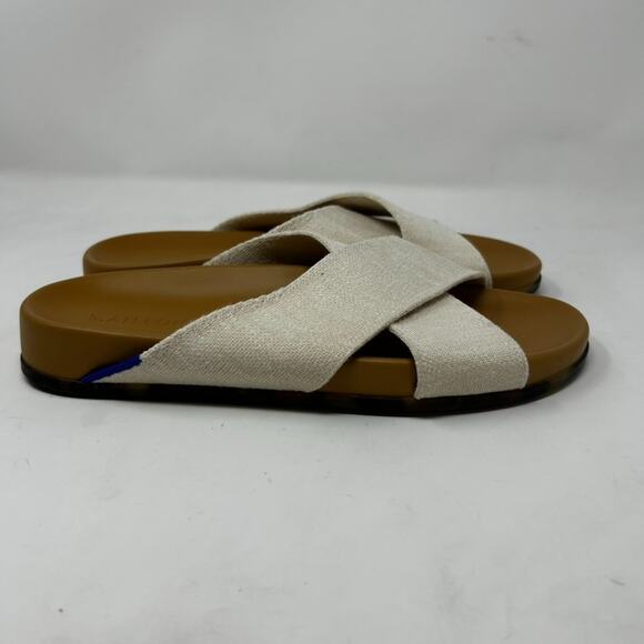NWOT ROTHY’S The Weekend Slide Sandals Size 9.5 Retired Shoes Beach Resortwear - Picture 5 of 8